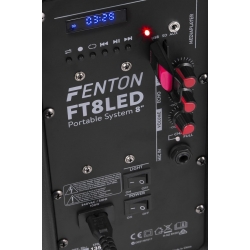 Kolumna mobilna z mikrofonem, Fenton, FT8LED, 8